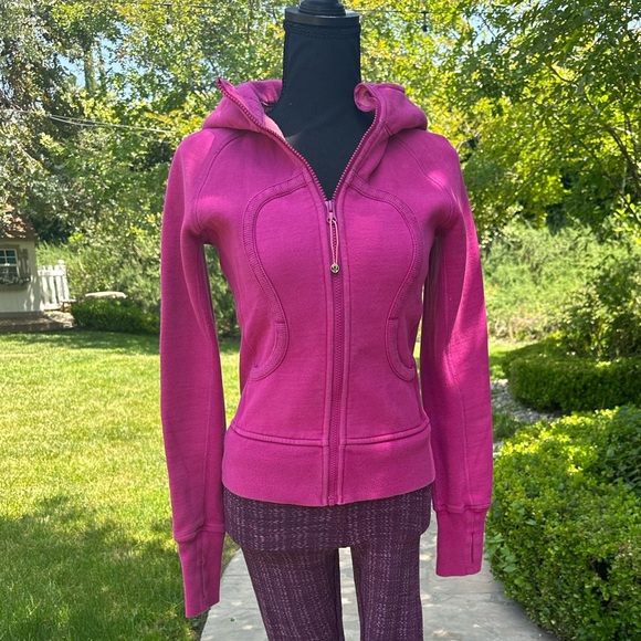 Other - lululemon athletica scuba hoodie fuschia size 4